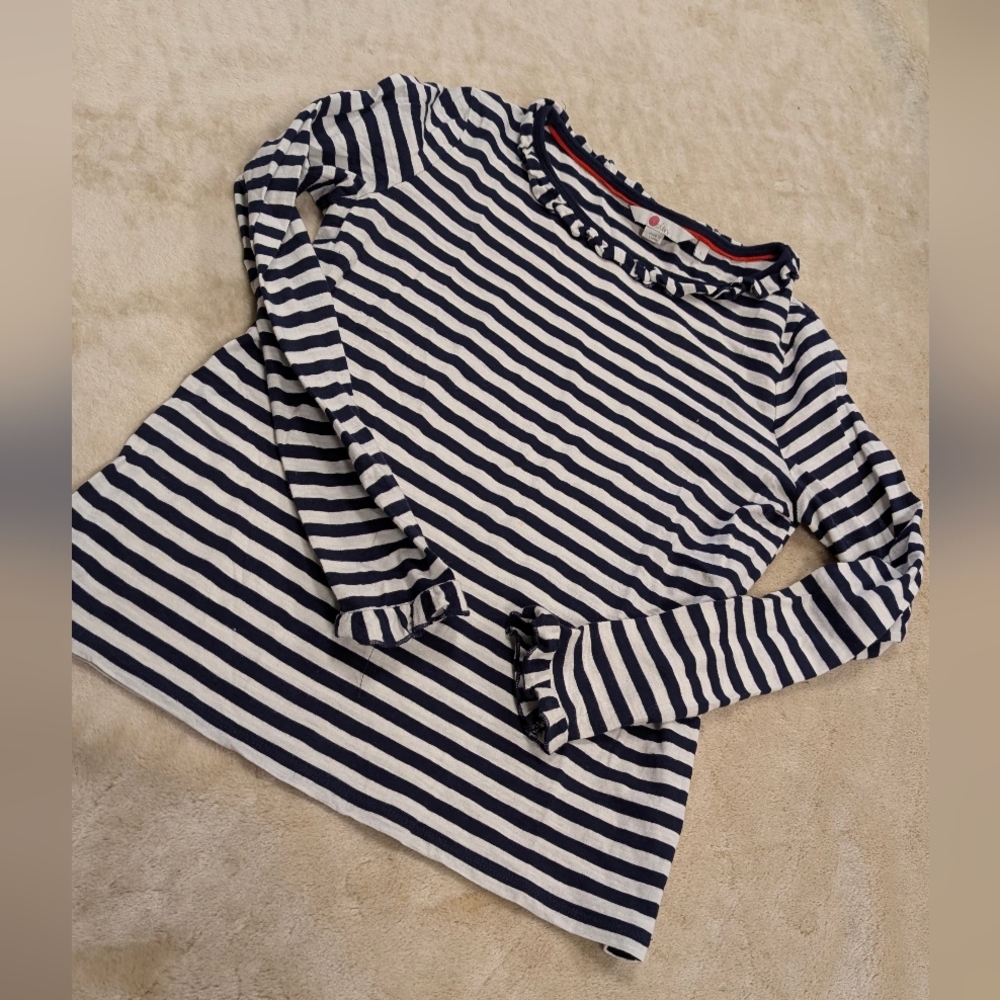 Boden Classic Striped Long Sleeve Top